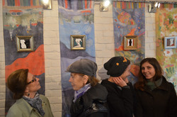 На виставці «Львівські мініатюри» презентували розписи на шовку та гарячою емаллю