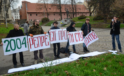 Студенти послали губернатора Львівщини до дупи
