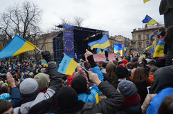 П’ятий день Євромайдану у Львові зібрав рекордну кількість студентів (ФОТОРЕПОРТАЖ)