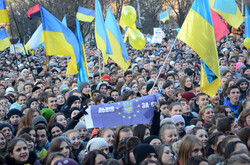 Фоторепортаж із шостого дня Євромайдану у Львові