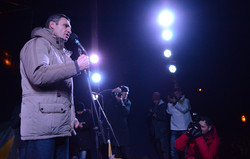 Кличко на львівському Євромайдані закликав до єдності (ФОТО)