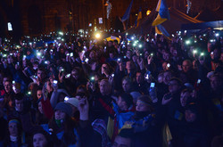 Євромайдан у Львові вже не той, що був раніше (ФОТОРЕПОРТАЖ)