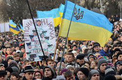 День боротьби проти чинної влади на Євромайдані у Львові (ФОТОРЕПОРТАЖ)