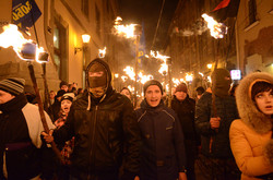 У Львові прийшов смолоскипний марш з нагоди 105-ї річниці Степана Бандери