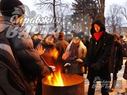 Львівську обласну адміністрацію  захопили мітингувальники