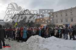 Студенти пікетували прокуратуру Львівської області