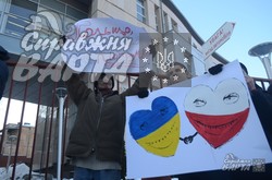 Львів’яни подякували полякам за підтримку та солідарність з Україною (ФОТО, ВІДЕО)