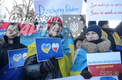 Львів’яни подякували полякам за підтримку та солідарність з Україною (ФОТО, ВІДЕО)