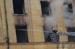 У Львові спалили частину внутрішніх військ (ФОТО)