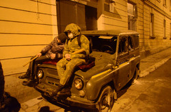 Захоплені у Львові відділи міліції  охороняються загонами Самооборони
