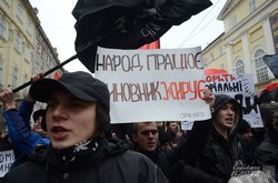 На марші вільних людей у Львові вимагали продовження революції (ФОТО)