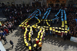 У Львові відзначили річницю створення Гімну України  (ФОТО, ВІДЕО)