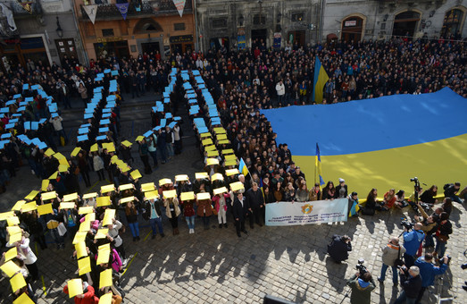 У Львові відзначили річницю створення Гімну України  (ФОТО, ВІДЕО)