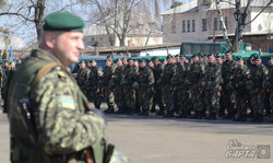 Три сотні прикордонників із Західної України вирушають охороняти кордон з Росією (ФОТО)