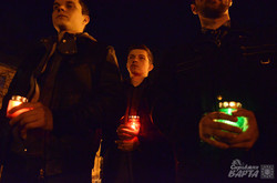 У Львові ходою вшанували пам'ять загиблого у Донецьку Дмитра Чернявського (ФОТО)