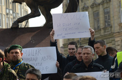 У Львові протестували проти «непогодженого громадою» начальника ДАІ  (ФОТО)