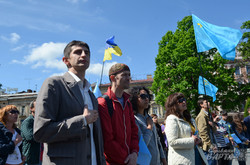 У Львові кримські татари провели мітинг до річниці депортації (ФОТО)