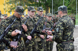 На Львівщині склали присягу бійці 3-го батальйону територіальної оборони (ФОТО)