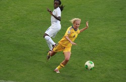 Видовищний жіночий футбол