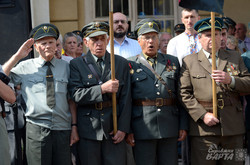 У Львові пройшло віче з нагоди 73 річниці відновлення Української Держави (ФОТО)
