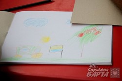 Дітки Львова у малюнках подякували бійцям АТО (ФОТО)