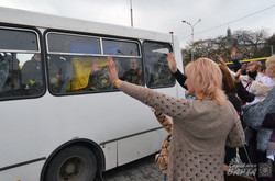 До Львова з АТО повернулося 300 прикордонників (ФОТО)