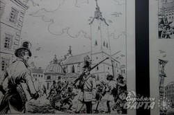Виставка ілюстрацій книги Івана Франка "Герой поневолі" проходить у Львові (ФОТО)