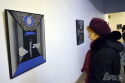 У Львові відкрилась виставка колажів-аплікацій Сергія Крохмаля-Шахвердова (ФОТО)