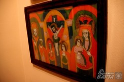 Остап Лозинський представляє "Червоні образи" - гуцульські та покутські ікони на склі (ФОТО)