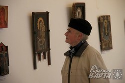 У Львові розпочалась виставка іконопису Михайла Скопа "Церква Войовнича" (ФОТО)