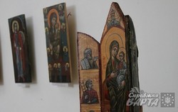 У Львові розпочалась виставка іконопису Михайла Скопа "Церква Войовнича" (ФОТО)