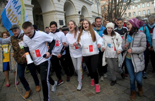 У Львові відбувся "Марафон миру" до Дня здоров`я (ФОТО)