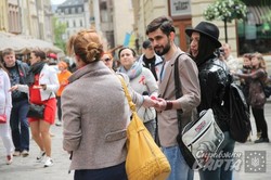 У Львові пройшла акція до Всесвітнього дня пам`яті померлих від СНІДу (ФОТО)