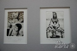 У Львові розпочалась виставка графічних робіт Андрія Крицуна (ФОТО)