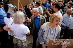 У Львові під Ратушею розгорівся конфлікт між мітигнувальниками (ФОТО)