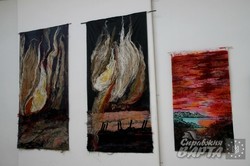 У Львові розпочалась польсько-українська виставка малярства на тканинах "Червінь у діалогу" (ФОТО)
