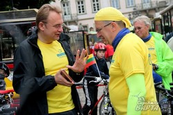 У Львові стартував литовсько-український велопробіг "Звертай на право" (ФОТО)