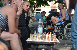 У Львівському госпіталі учасники АТО провели шаховий турнір (ФОТО)