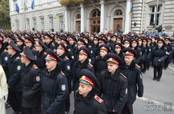 У Львові склали присягнули 300 першокурсників військового ліцею ім. Героїв Крут (ФОТО)