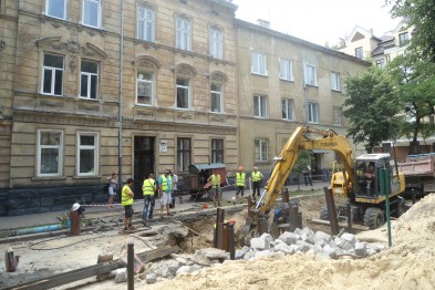 У Львові відкриють вулицю Лисенка після тримісячного ремонту