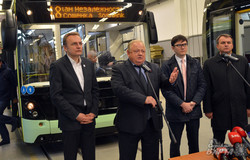 «Електрон» презентував у Львові перший в Україні електробус (ФОТО)