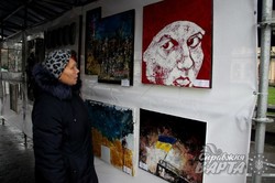 У Львові розпочалась виставка "Художник на Майдані: минуле і сьогодення" (ФОТО)