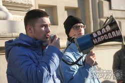 У Львові відбулась акція солідарності зі страйкуючими шахтарями (ФОТО)