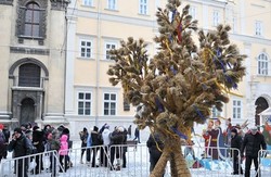 До Різдва у Львові встановлять 3-метрового дідуха