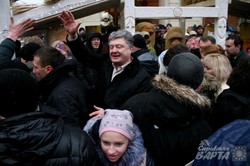 Петро Порошенко разом із родиною проводить Різдво у Львові (ФОТО)