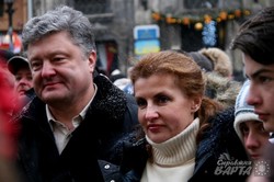 Петро Порошенко разом із родиною проводить Різдво у Львові (ФОТО)