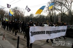 У Львові відбувся марш справедливості в підтримку сучасних політв'язнів (ФОТО)