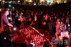 У Львові сотні людей прийшли на вечір пам`яті Кузьми Скрябіна (ФОТО)