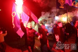 У Львові відбувся марш Всеукраїнської громадської організації "Сокіл" (ФОТО)
