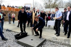 У Львові заклали капсулу першого будинку для воїнів АТО (ФОТО)